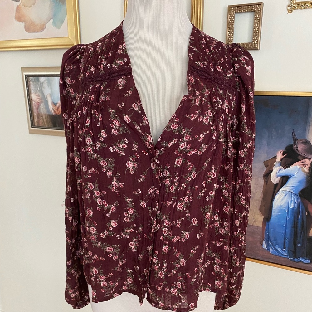 BOHO PEASANT BLOUSE